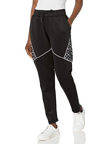 KARL LAGERFELD Paris Women's Karl Monogram Track Pant, Black