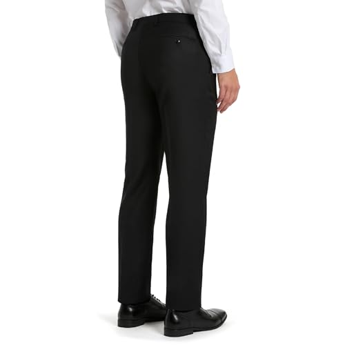 Michael Kors Black Plain Classic Pants|Black,34/32