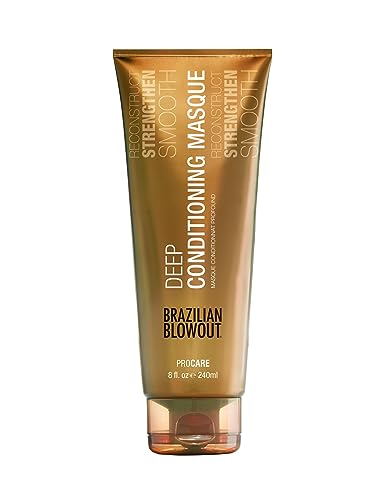 BRAZILIAN BLOWOUT Deep Conditioning Masque, Repair, Hydrate & Smooth, 8 oz