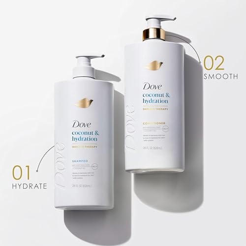 Dove Coconut & Hydration Conditioner for Dry Hair with Coconut Oil 28oz
