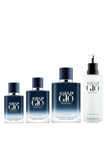 Armani Beauty Acqua di Giò Profondo Parfum -Fresh Mens Cologne - 1.0 Fl Oz