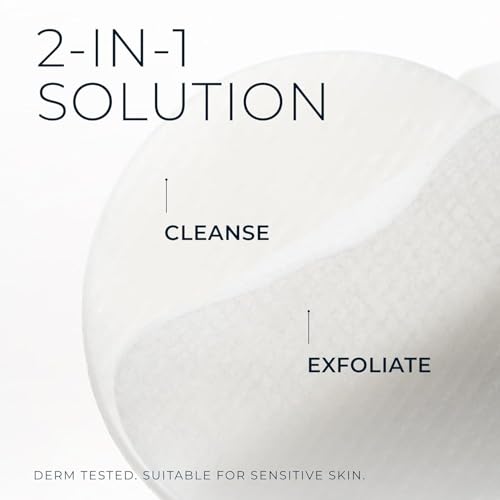 RoC Resurfacing Disks, Line Smoothing Exfoliating Makeup Remover Pads 28 CT