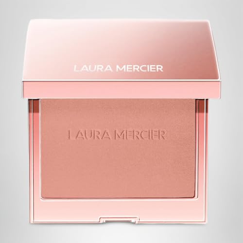 Laura Mercier RoseGlow Blush Color Infusion: Sheer Pressed Powder Blush for Cheeks, Buildable Formula, 10HR Wear, Glowing Long Lasting Color, All that Sparkles