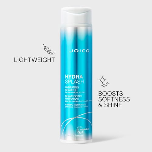 HydraSplash Hydrating Shampoo | For Fine, Medium, Dry Hair | Replenish Moisture | Add Hydration & Softness | With Sea Kelp & Coconut Water | 10.1 Fl Oz