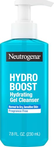Neutrogena Hydro Boost Hydrating Gel Cleanser, Fragrance-Free, 7.8 fl. oz