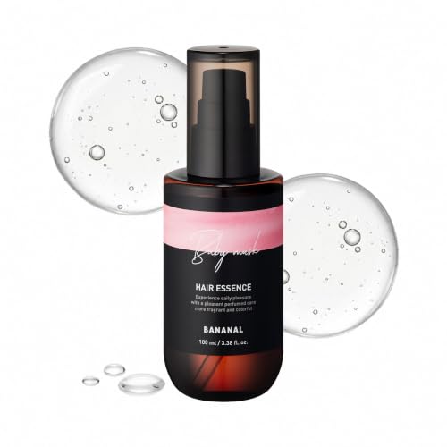 BANANAL 2-in-1 Hair Perfume Oil & Serum, Baby Powdery Musk, 3.38 fl oz