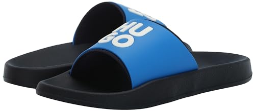 HUGO Stacked Logo Slide Sandal