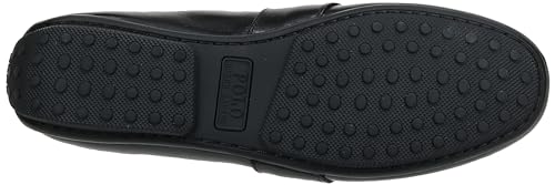 POLO RALPH LAUREN Men's Reynold Driver Loafer, Black, 10.5 M US