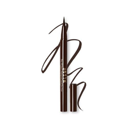 stila Waterproof Liquid Eyeliner Stay All Day Makeup (Dark Brown)