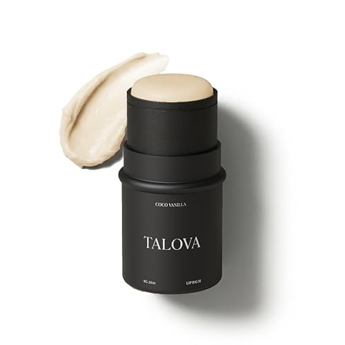 TALOVA Grass-Fed Tallow Lip Balm, Coco Vanilla, Moisturizing