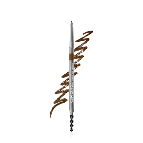 Clinique Quickliner For Brows Eyebrow Pencil | 8-Hour Wear, Smudge Resistant| For Natural-Looking Brows, Deep Brown, 1 Count