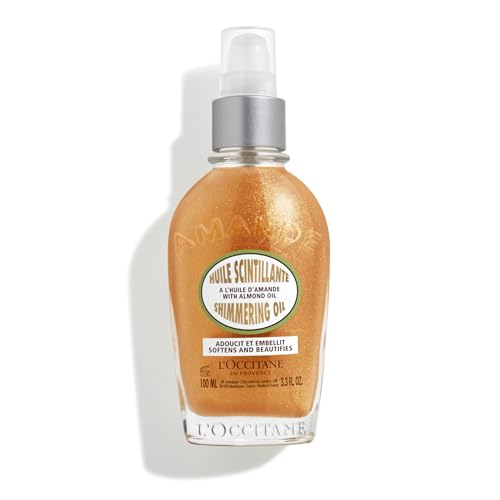 L'OCCITANE Almond Shimmering Body Oil: Instant Golden Glow 3.3 fl oz