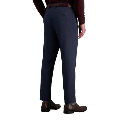 Haggar Men's JMH Straight Fit Dress Pant - Ink 38x29