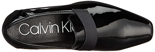 Calvin Klein Men's Bernard Loafer, Black Patent, 10