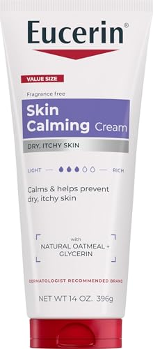 Eucerin Skin Calming Cream with Natural Oatmeal and Glycerin, 14 OZ
