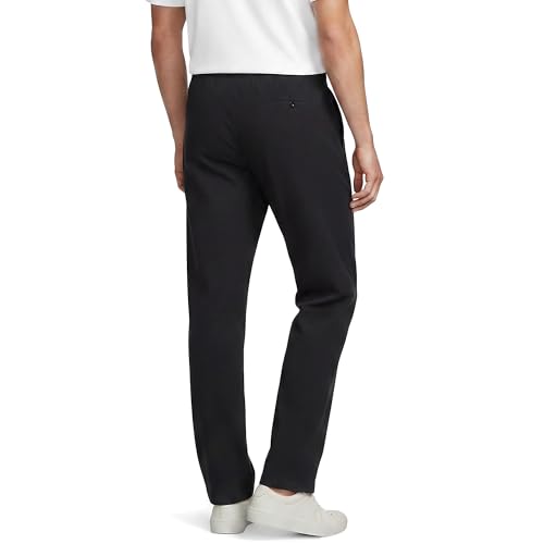 Lands' End Men's Jersey Knit Pant Black Regular X-Large
