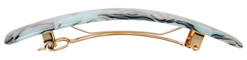 France Luxe Large Rectangle Barrette for Women, South Sea