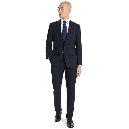 Calvin Klein Slim Fit Suit Separate Jacket, Navy, 38 Regular