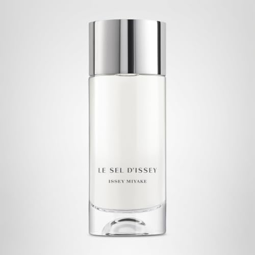 Issey Miyake Le Sel d'Issey Eau de Toilette - Fresh Woody Marine Fragrance for Men - With Salt Accord, Marine Seaweed, Ginger & Cedarwood - 5.0 oz