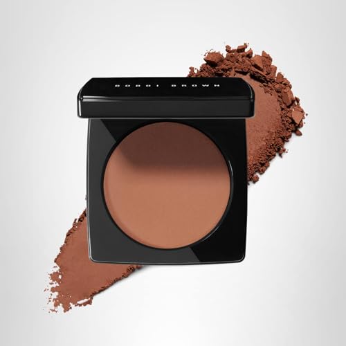Bobbi Brown Bronzing Powder | Matte Finish Face Bronzer for Natural-Looking Warmth and Contour with Coconut Oil | For All Skin Tones and Complexions, Natural, 0.32 Ounce