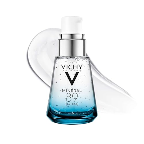 Vichy Mineral 89 Booster, Hyaluronic Acid Serum, Skin Barrier Repair, 1oz