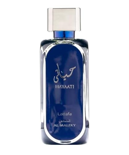 Lattafa Hayaati Al Maleky Eau de Parfum Spray for Men, 3.4 Ounce