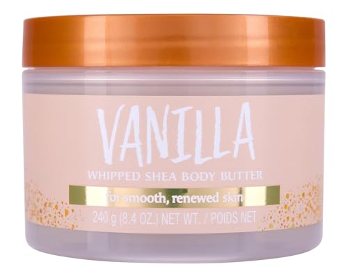 Tree Hut Vanilla Whipped Body Butter with Shea Butter, 8.4 Oz