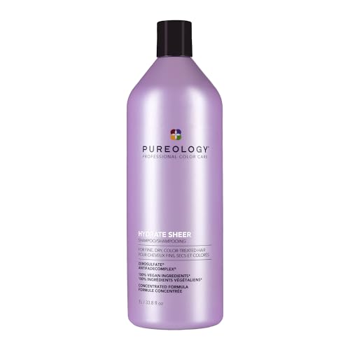 Pureology Hydrate Sheer Conditioner – For Dry, Fine Hair, 33.8 fl oz
