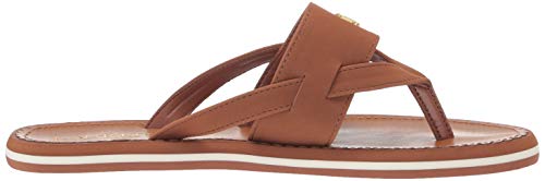 Lauren Ralph Lauren Rosalind Sandal Tan Nubuck Pu 8 B (M)