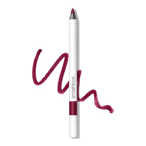 Smashbox Be Legendary Line & Prime Lip Liner Pencil | Creamy, Long Lasting, Precise Lip Liner Pencil for Shaping & Sculpting Lips, 0.04 Ounce, Cranberry