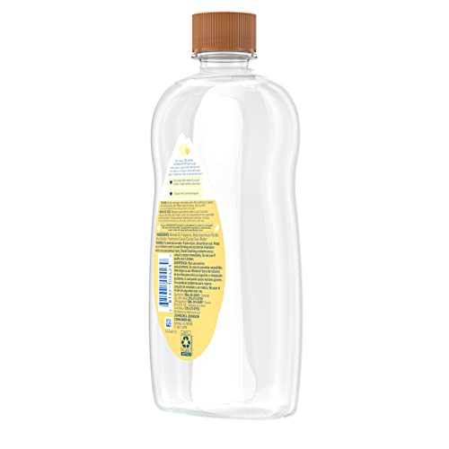 Johnson's Baby Oil with Shea & Cocoa Butter, 20 fl. oz, 6 Pack