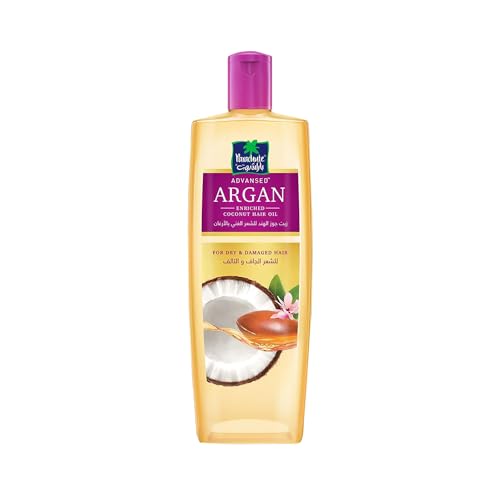 Parachute Advansed Argan Hair Oil with Coconut | Repairs Dry & Damaged Hair| Strengthens Hair & Boosts Shine| Controls Frizz| No Parabens & Silicones| 10.1 fl.oz