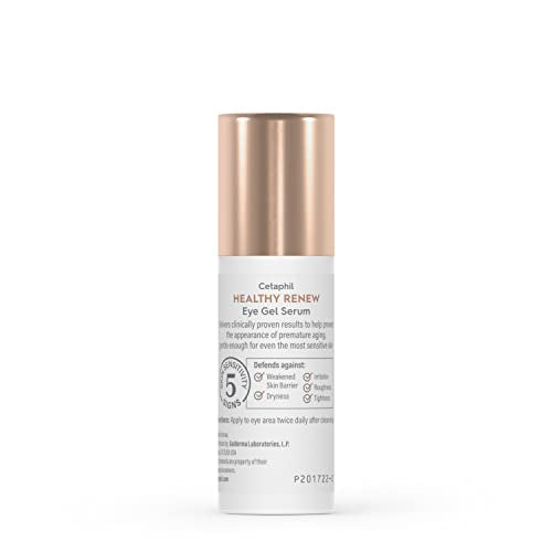 Cetaphil Healthy Renew Eye Gel Serum, Anti-Aging, Peptides, 0.5 fl oz