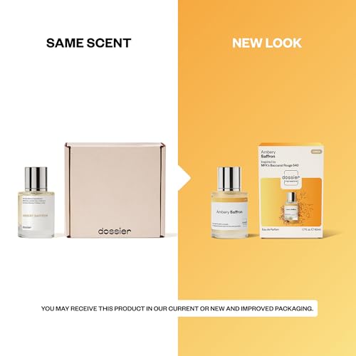 Dossier - Ambery Saffron - Inspired by Baccarat Rouge 540 - Unisex EDP