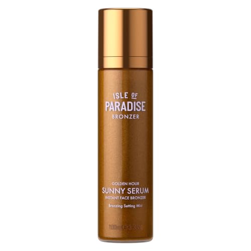 Isle of Paradise Sunny Serum Instant Bronzing Setting Mist, 3.38 fl oz