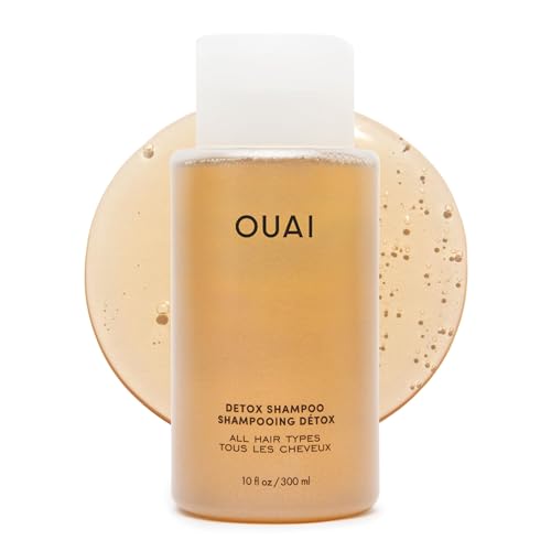 OUAI Detox Shampoo - Clarifying Shampoo for Build Up (10 Fl Oz)