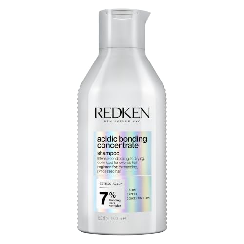 Redken Acidic Bonding Concentrate Shampoo – For Damaged Hair, 10.1 fl oz