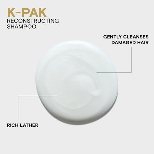 Joico K-PAK Daily Reconstructing Shampoo | For Damaged Hair | Repair & Prevent Breakage | Boost Shine | With Keratin & Guajava Fruit Extract | 33.8 Fl Oz