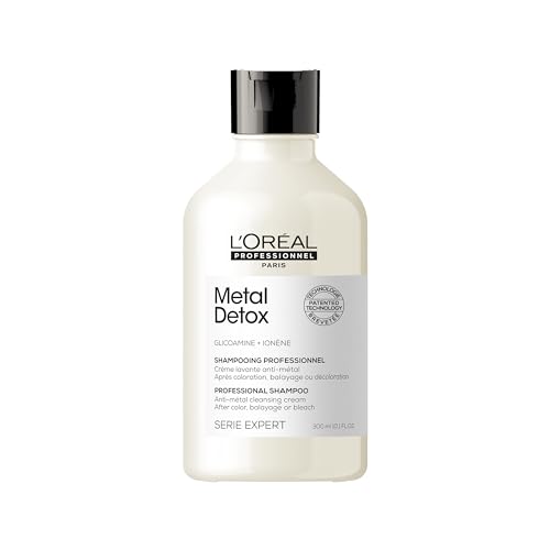 L'Oréal Professionnel Paris Metal Detox Shampoo – Hair Repair, 10.1 Fl Oz