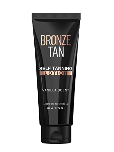 Bronze Tan Self Tanning Lotion for Face & Body, No Color Guide, 200 mL