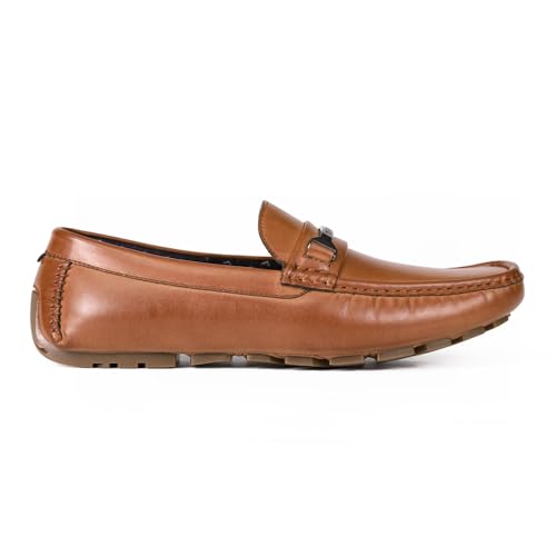 Tommy Hilfiger Mens Axin Medium Brown Burnished 12 Medium