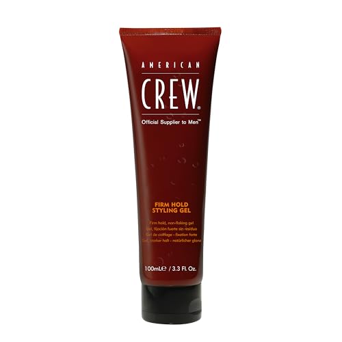 American Crew Men's Styling Gel, Firm Hold & High Shine, 3.3 fl oz