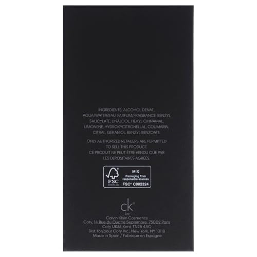 Calvin Klein Ck Be Eau de Toilette 3.3 fl oz