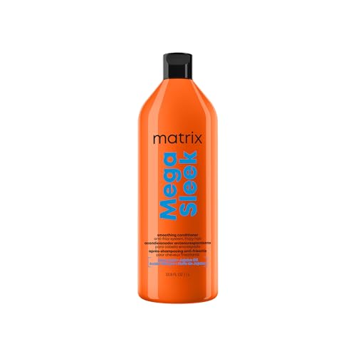 MATRIX Mega Sleek Conditioner – For Frizzy Hair, 33.8 Fl Oz