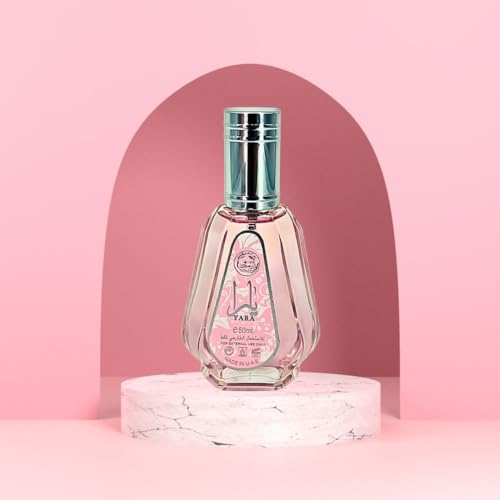 Lattafa Yara EDP Spray 50ML (1.7 OZ) | A Refreshing Floral Scent with a Sweet, Musky, Lasting Finish