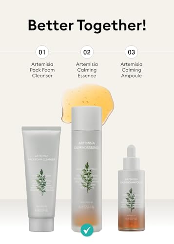MISSHA Artemisia Calming Essence Korean Toner Mugwort 5.07 oz