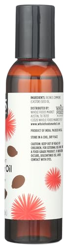 365 by Whole Foods Market, Emollient Castor Oil, Skin & Hair Care, 4 Fl Oz