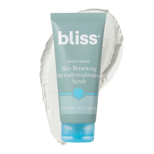 Bliss Micro Magic Microdermabrasion Face Scrub - 3.4 Fl Oz - Gentle Formula
