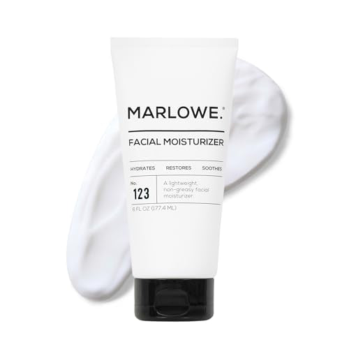 MARLOWE. Facial Moisturizer for Men, Non-Greasy Daily Face Lotion, 6 oz