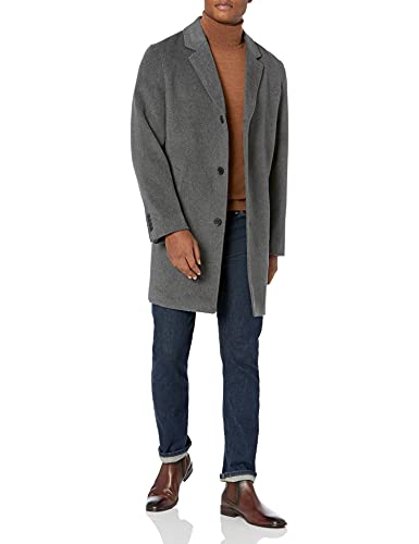 Cole Haan Men's Wool Plush Topper, Light Grey, X-Large
